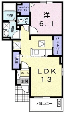 ベルローズの物件間取画像